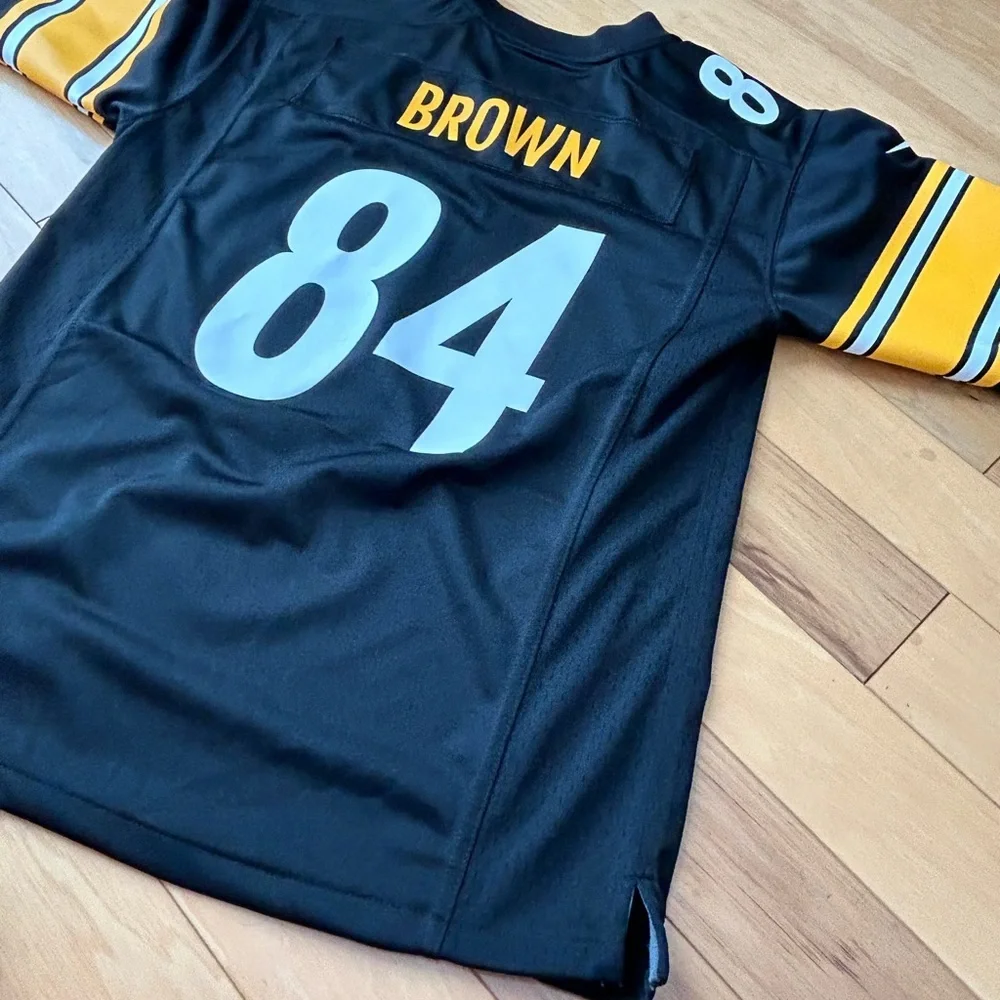 Nike NFL Pittsburgh Steelers Antonio Brown #84 Jersey Youth Large L (14-16)